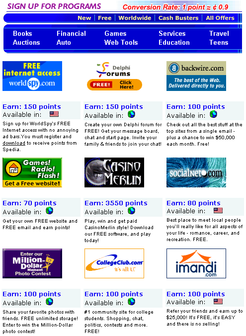 Make cash on the Net